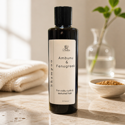 African Black Soap Shampoo with Ambunu & Fenugreek
